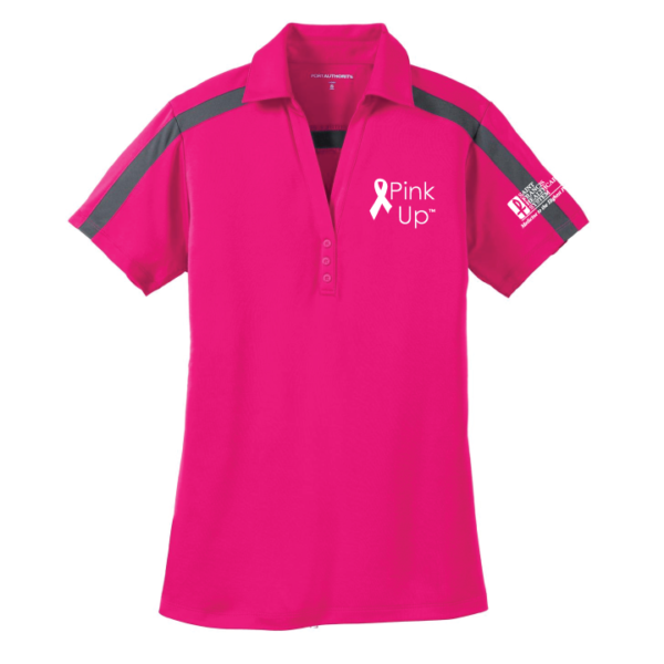 Port Authority® Ladies Silk Touch Performance Colorblock Stripe Polo-0