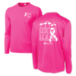 Long Sleeve Competitor Tee – Hot Pink-0