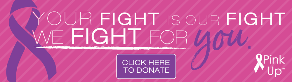 Your Fight is Our Fight - We Fight For You Donate Banner